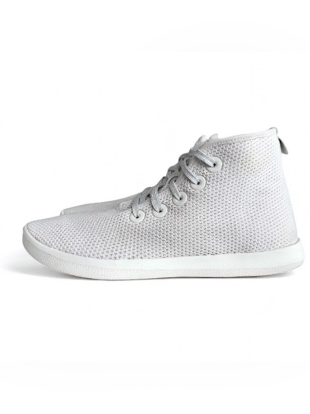 Allbirds Men’s Tree Topper Lightweight Knit White High Top Sneakers Size 9